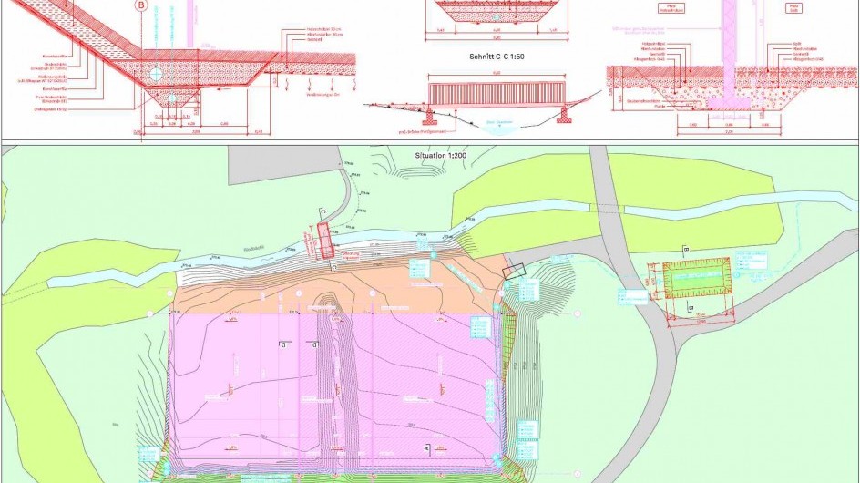 Situationsplan Schiessanlage