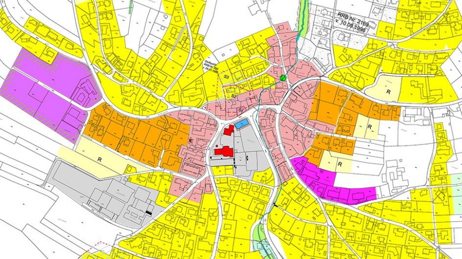 Ausschnitt Bauzonenplan